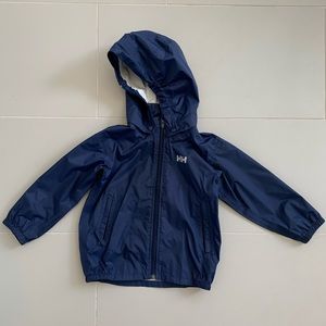 Helly Hansen navy blue rain jacket sz - 3